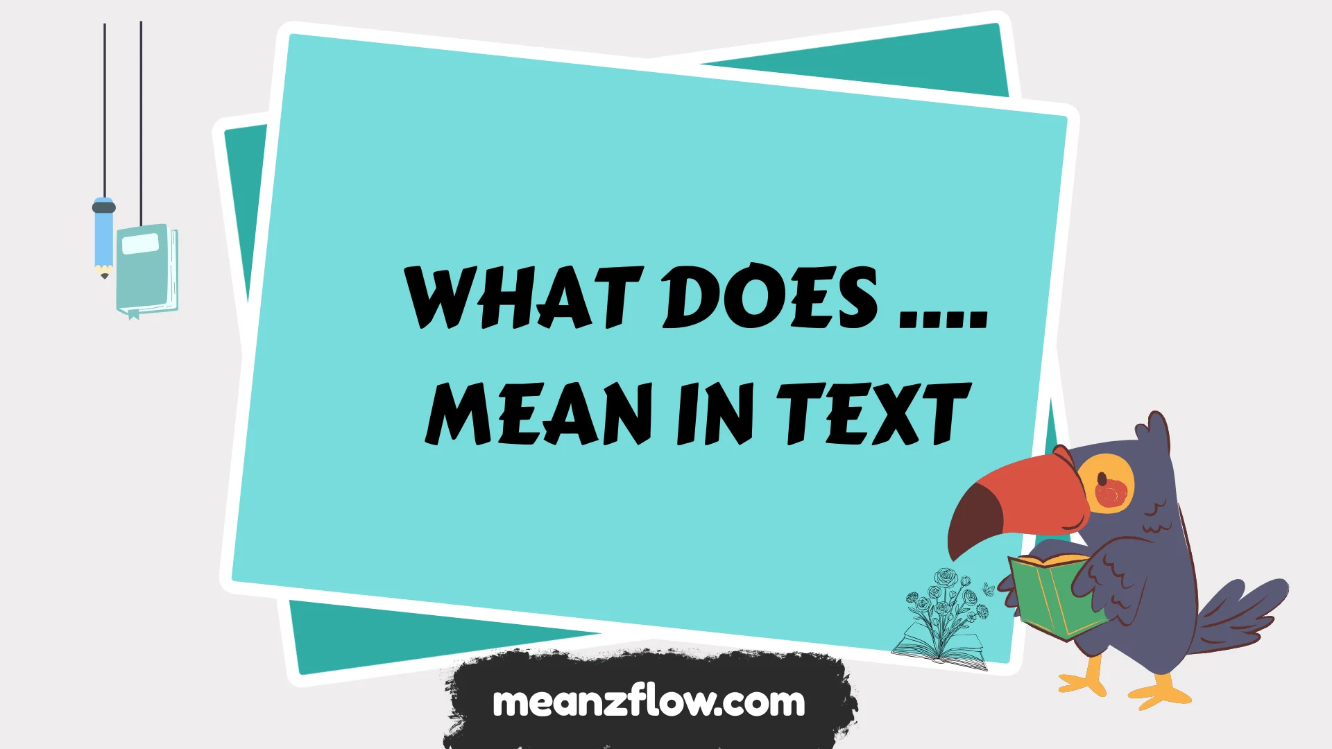 what does .... mean in text