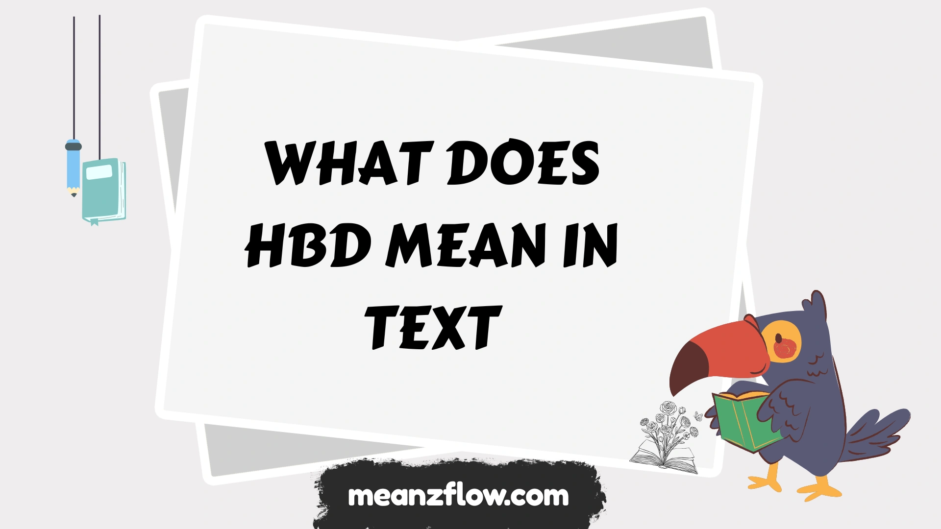 what does hbd mean in text