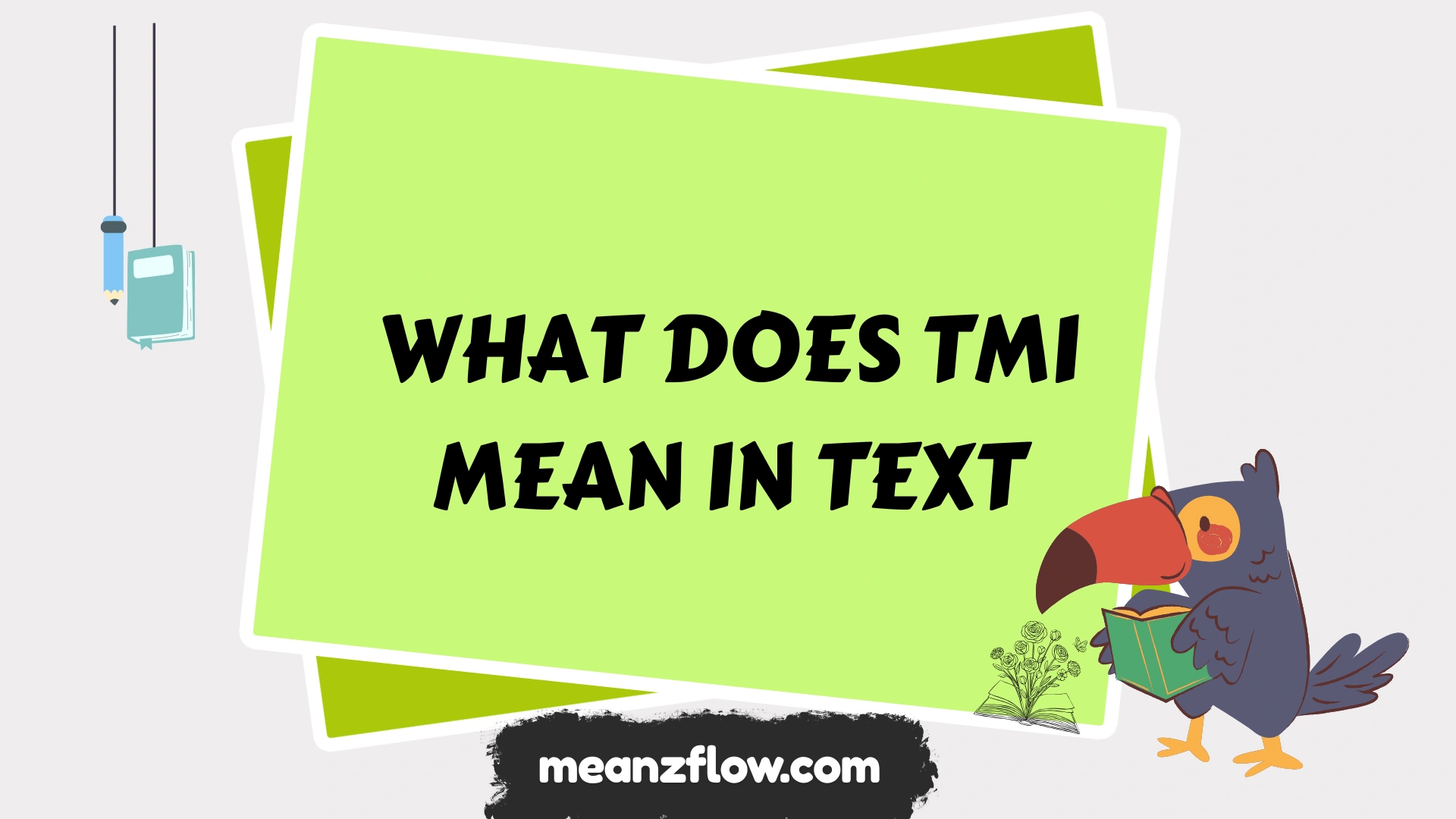 what does tmi mean in text