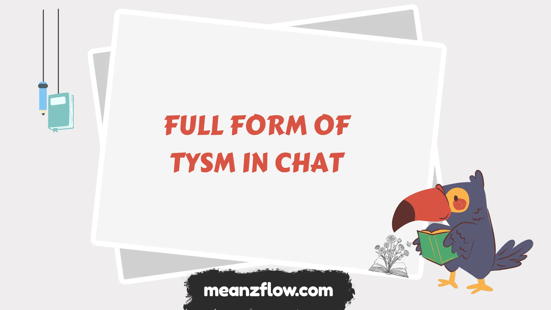 full form of tysm in chat