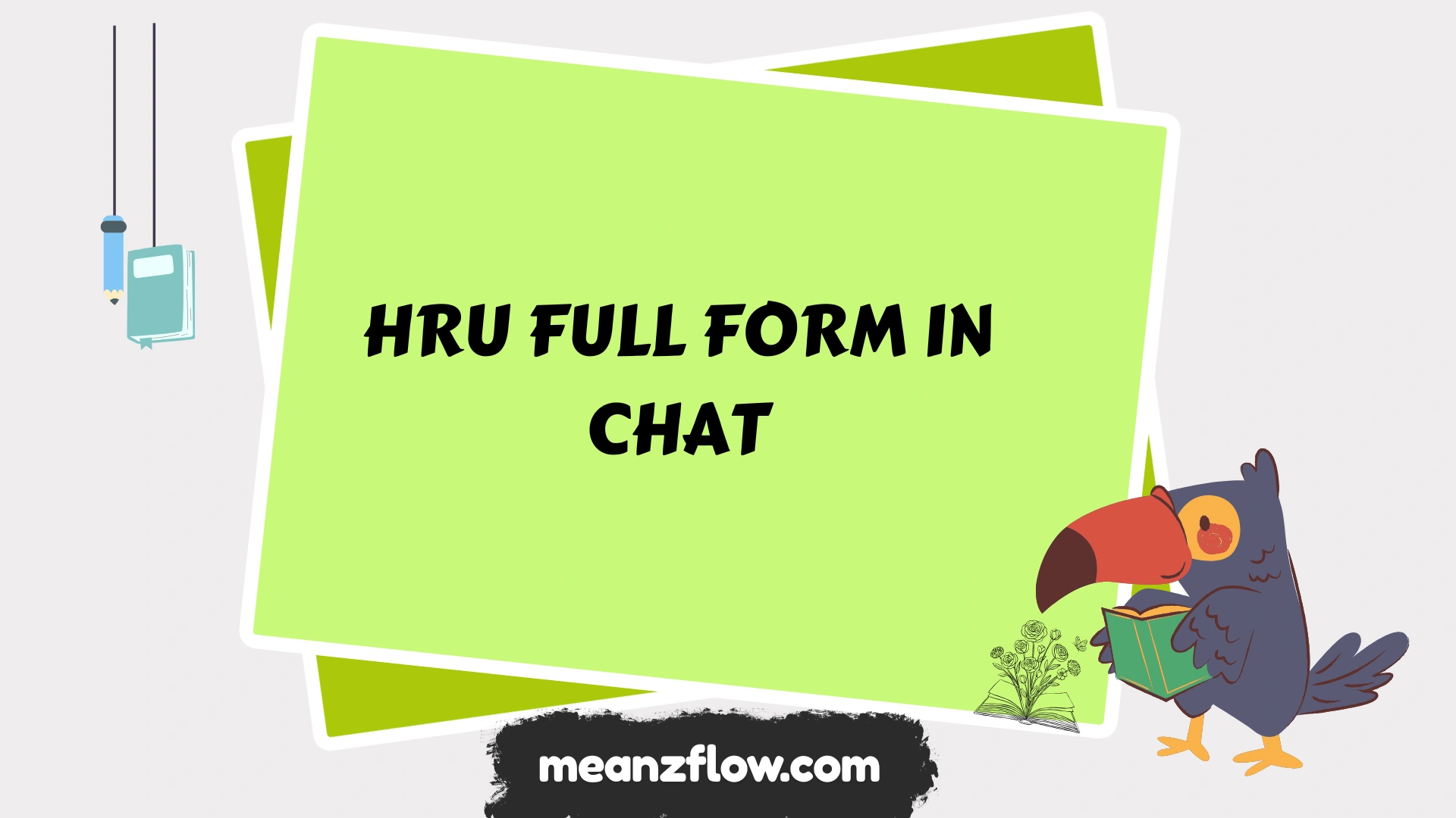 hru full form in chat