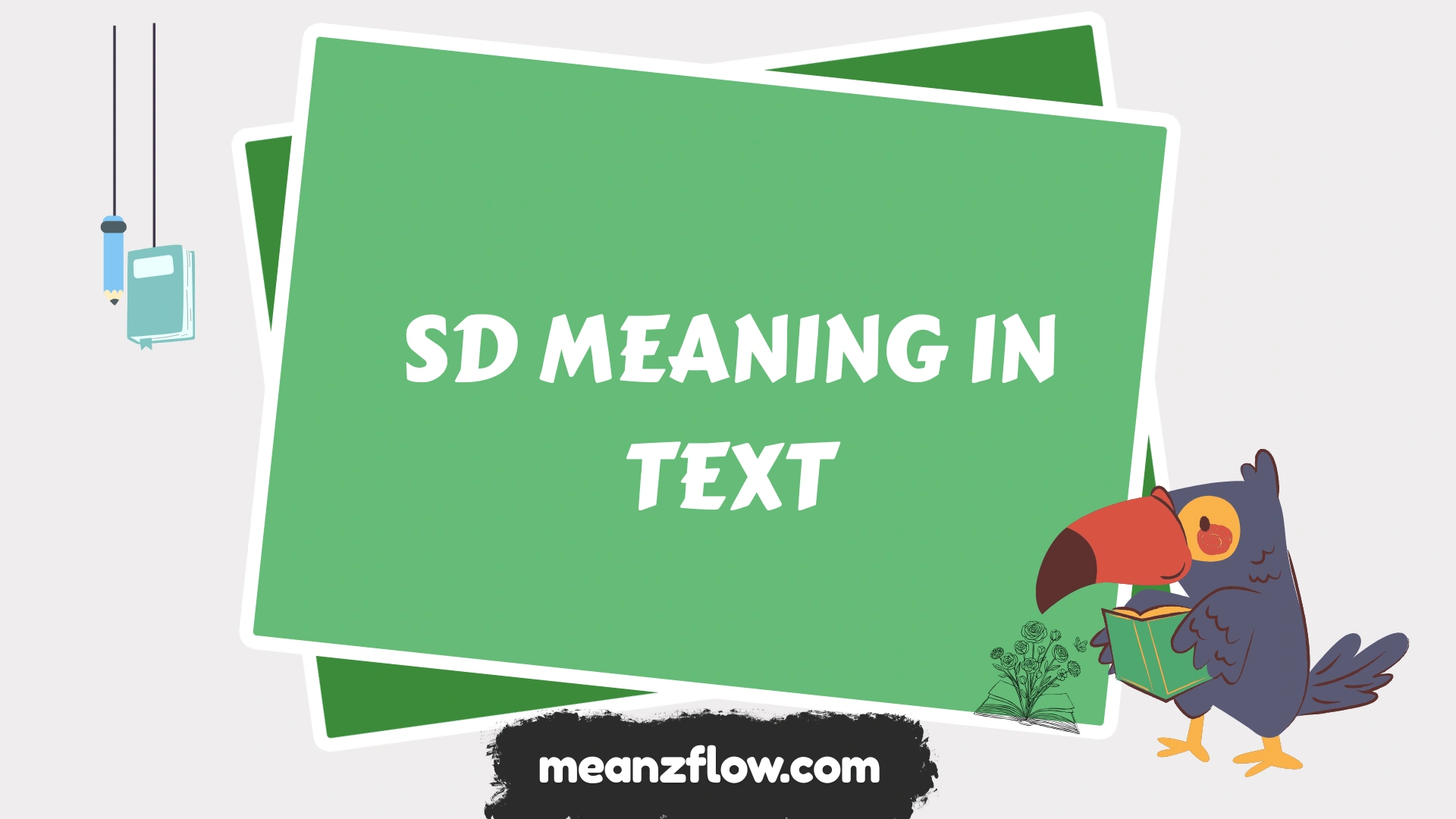 sd meaning in text