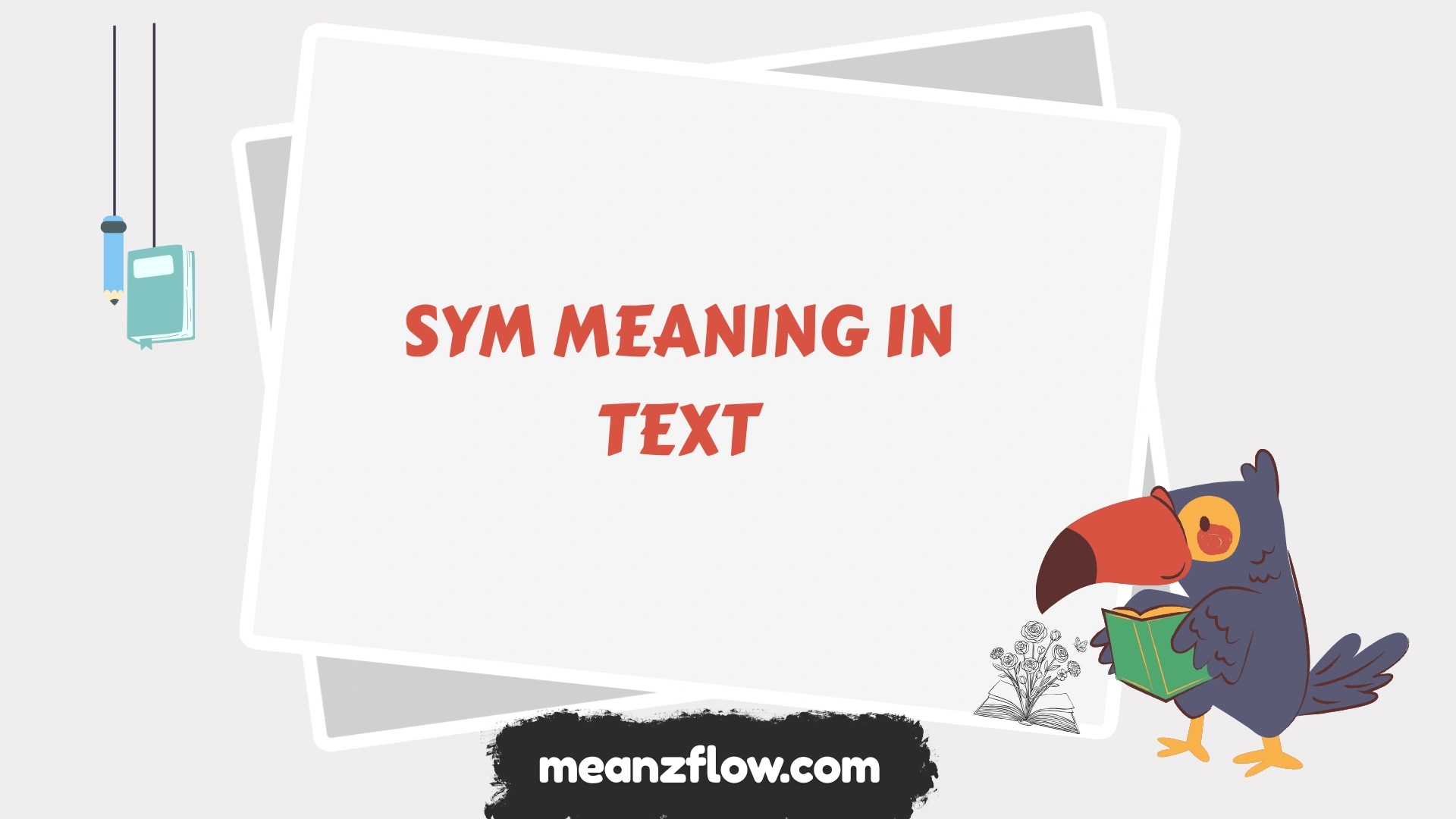 sym meaning in text
