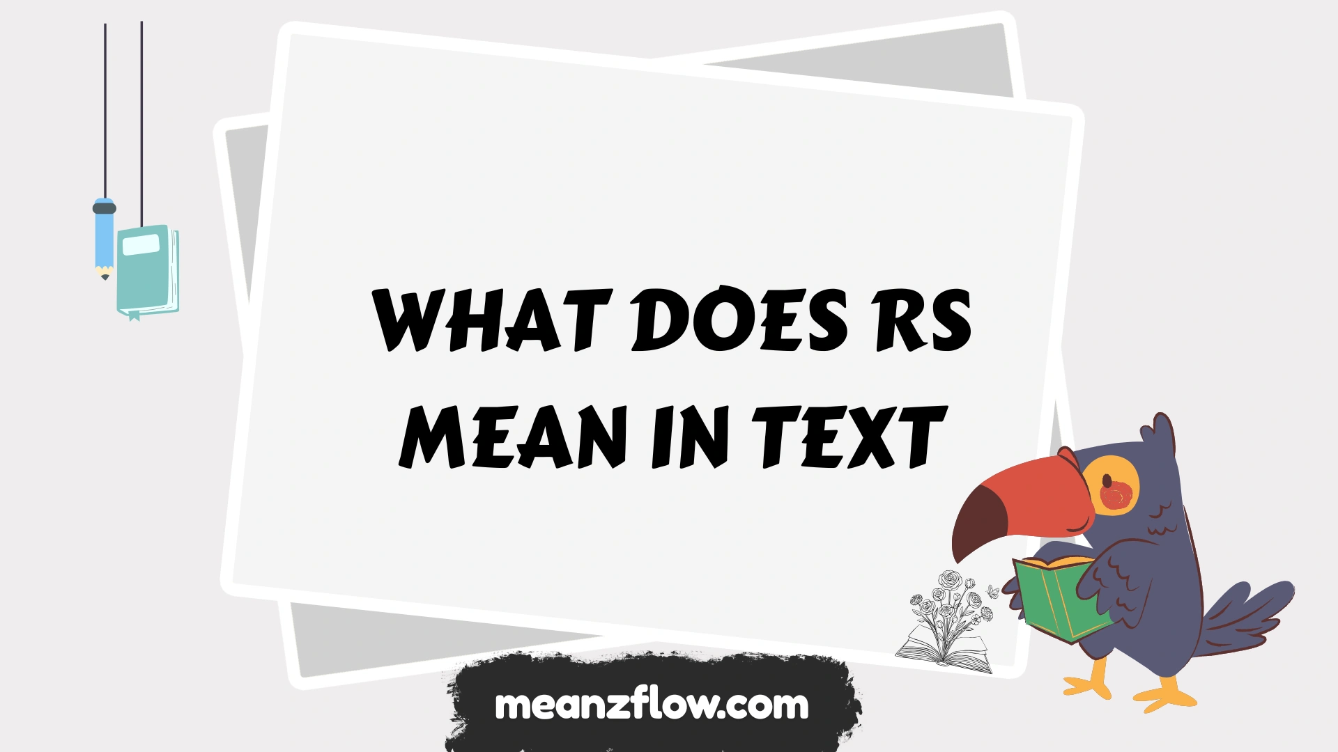 what does rs mean in text