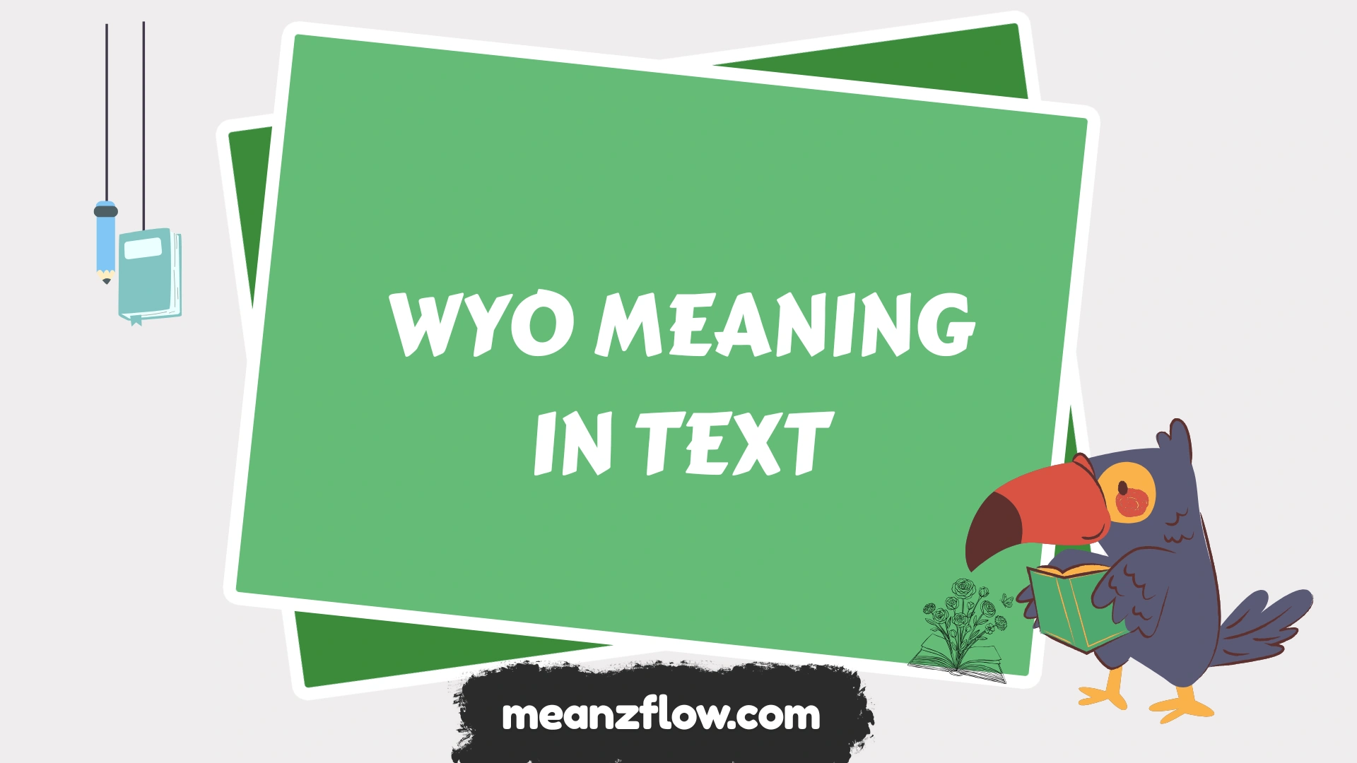 wyo meaning in text
