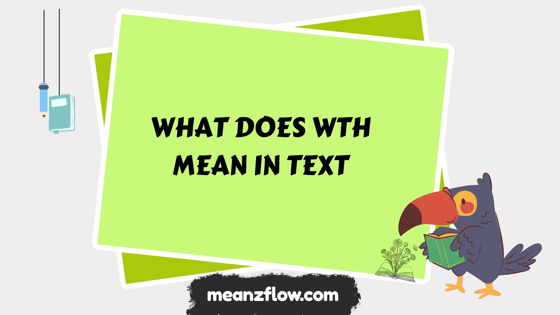 what does wth mean in text